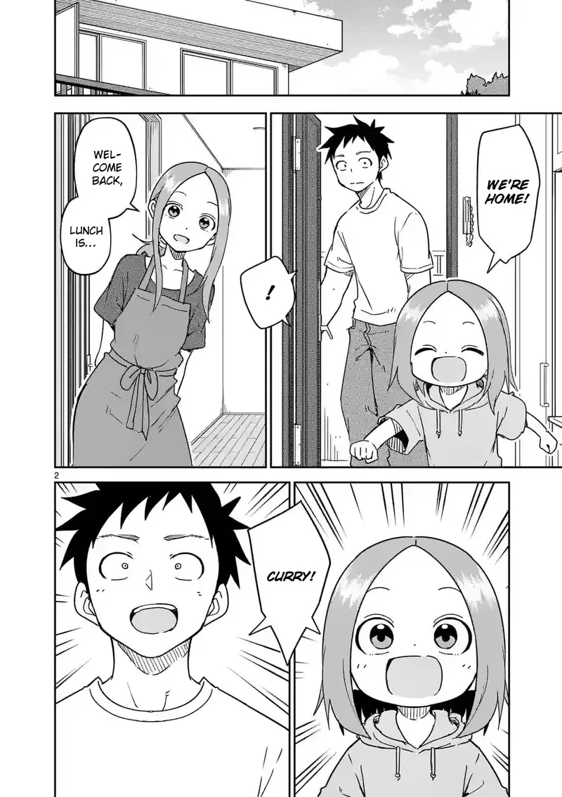 Karakai Jouzu no (Moto) Takagi-san Chapter 293 page 2