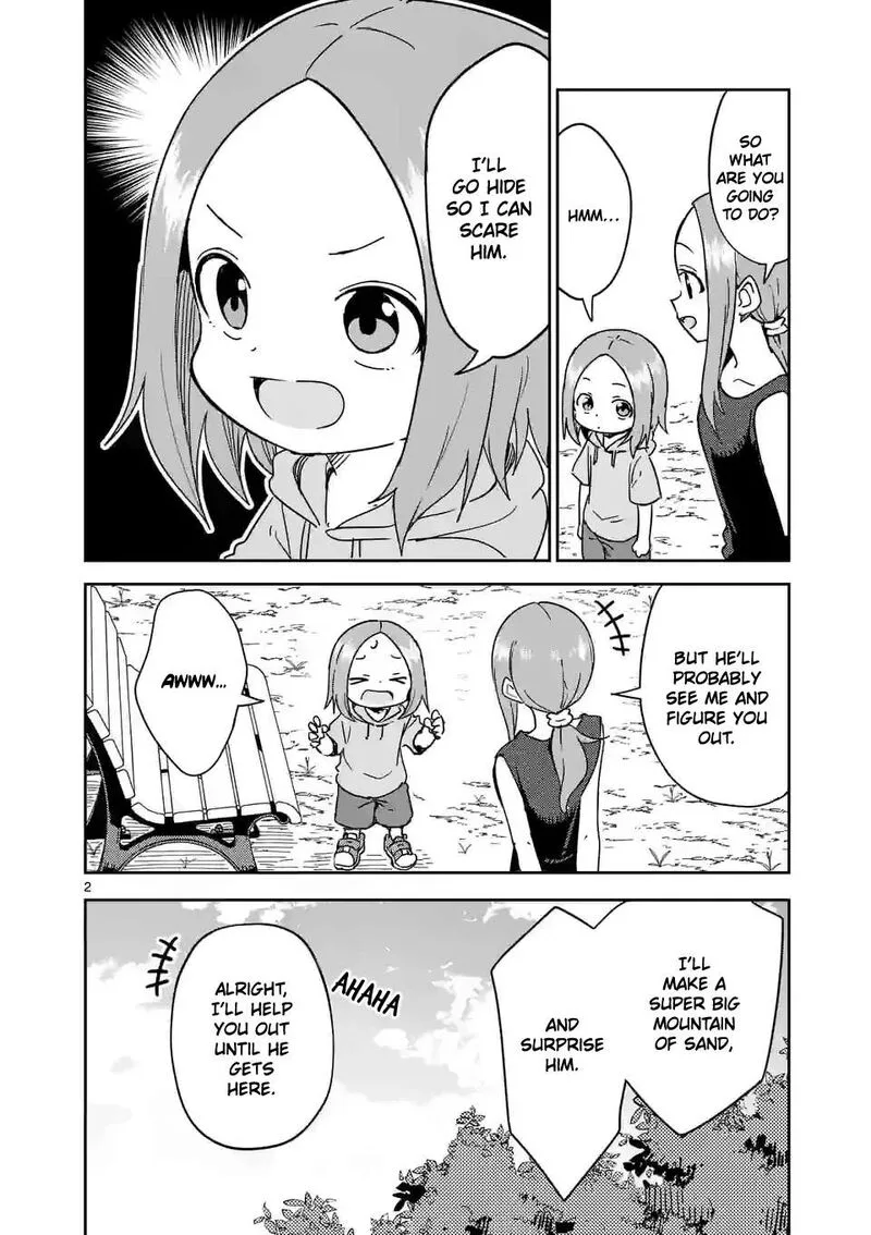 Karakai Jouzu no (Moto) Takagi-san Chapter 294 page 2