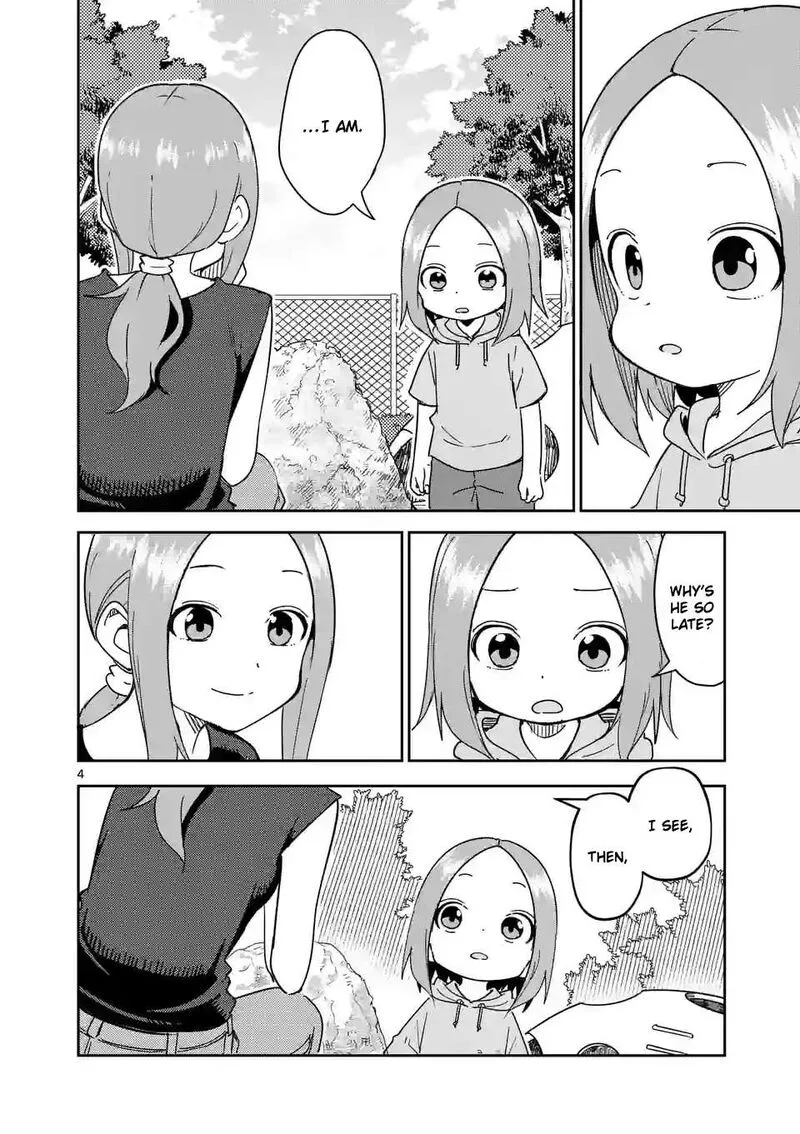 Karakai Jouzu no (Moto) Takagi-san Chapter 294 page 4