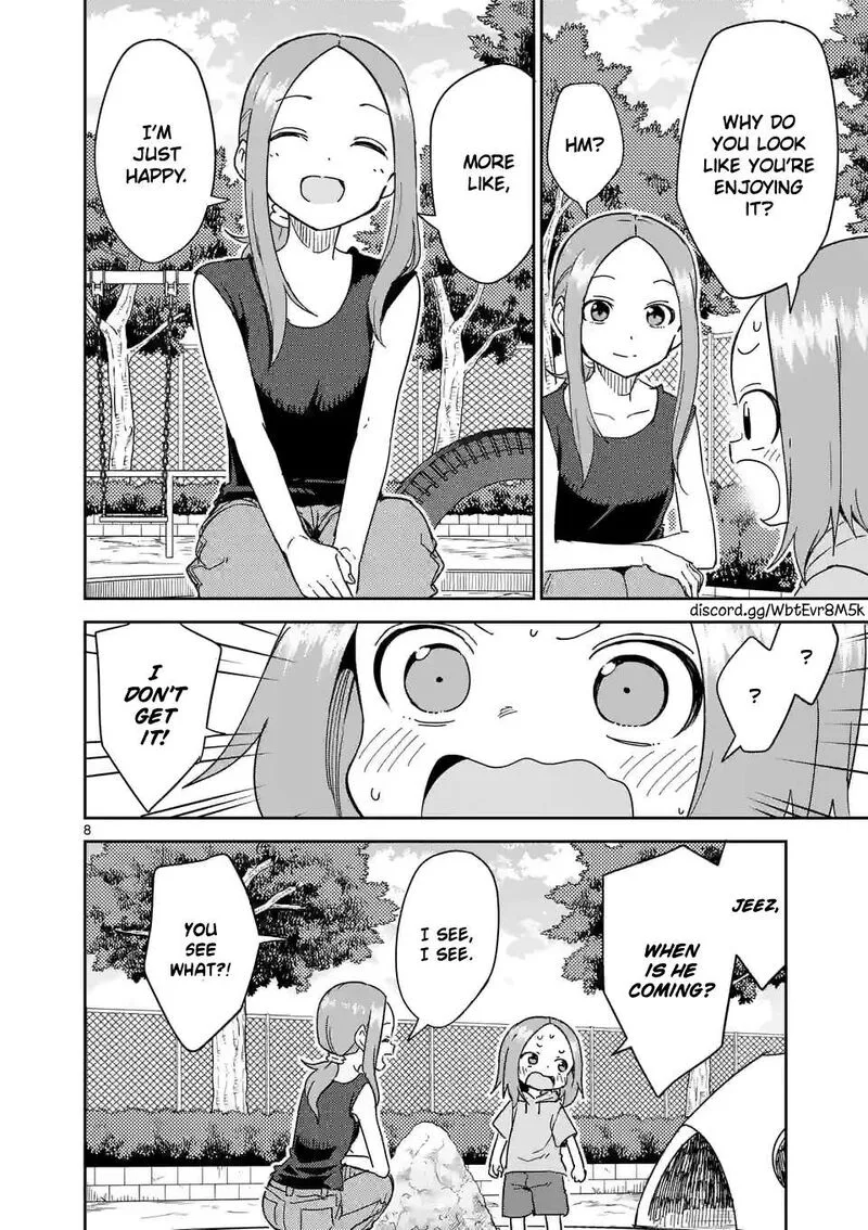 Karakai Jouzu no (Moto) Takagi-san Chapter 294 page 8