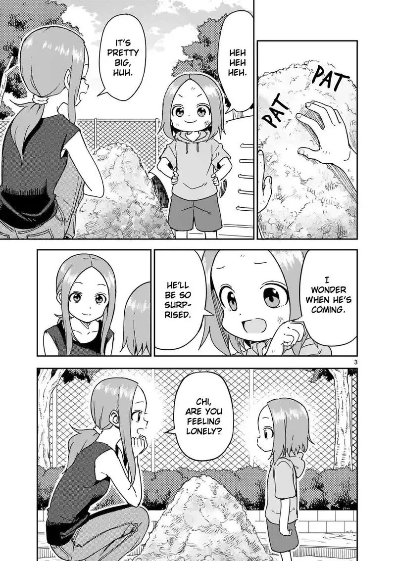 Karakai Jouzu no (Moto) Takagi-san Chapter 294 page 3