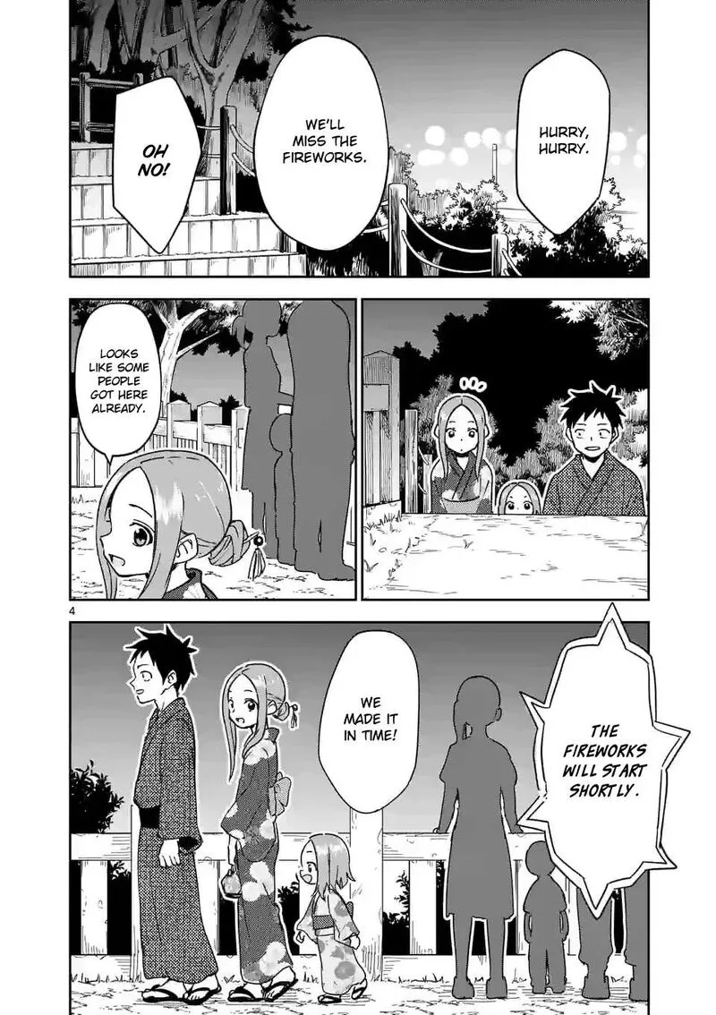 Karakai Jouzu no (Moto) Takagi-san Chapter 295 page 4