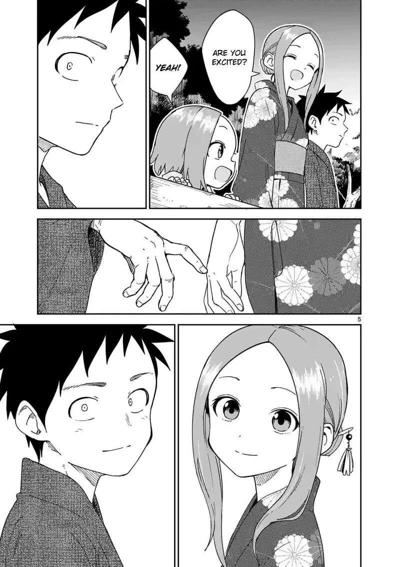 Karakai Jouzu no (Moto) Takagi-san Chapter 295 page 5