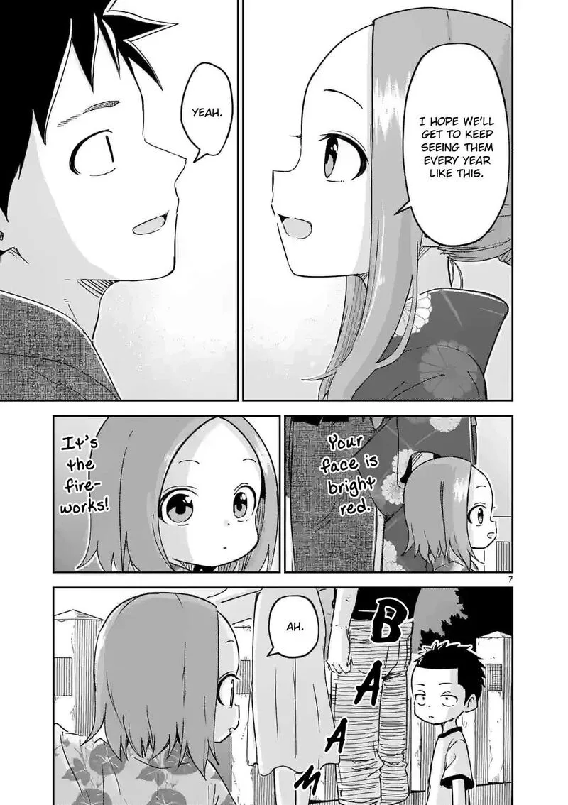 Karakai Jouzu no (Moto) Takagi-san Chapter 295 page 7