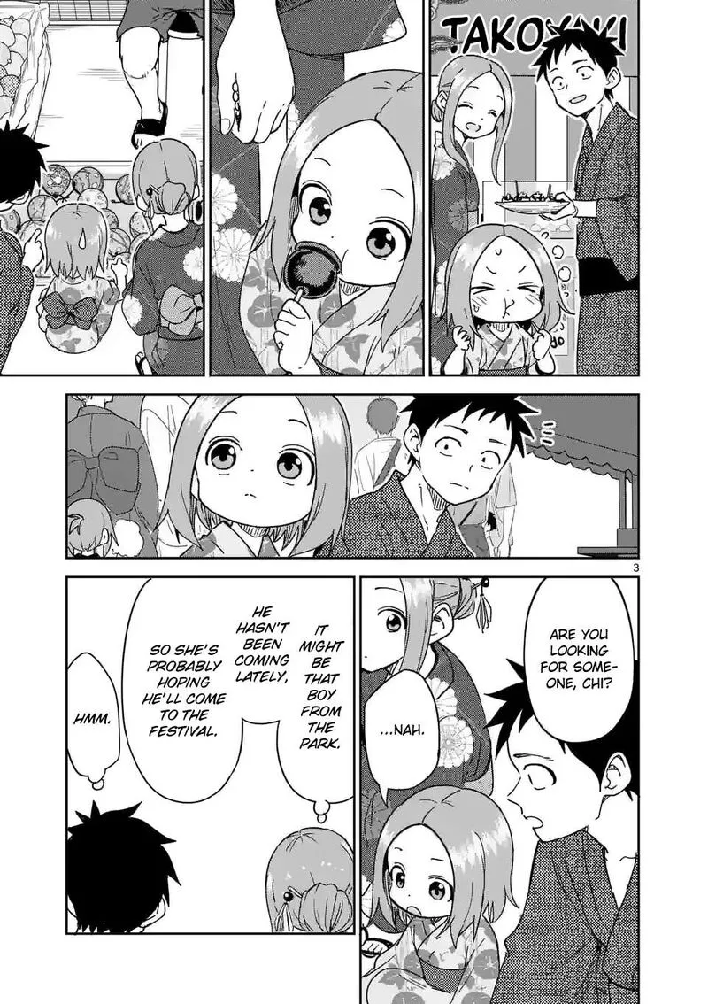 Karakai Jouzu no (Moto) Takagi-san Chapter 295 page 3