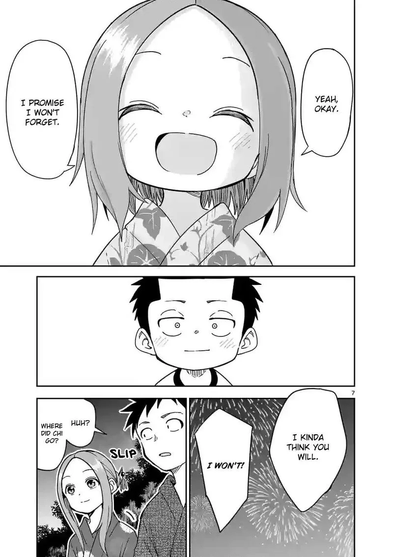 Karakai Jouzu no (Moto) Takagi-san Chapter 296 page 7