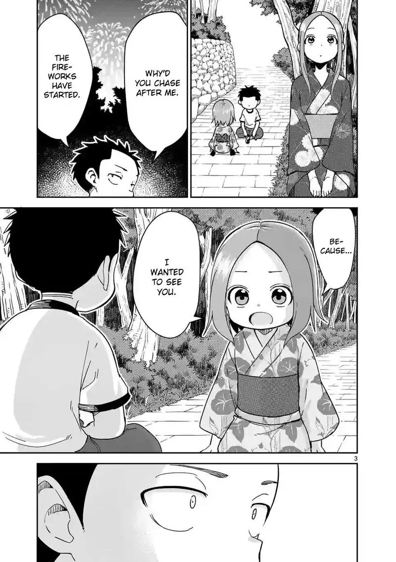 Karakai Jouzu no (Moto) Takagi-san Chapter 296 page 3