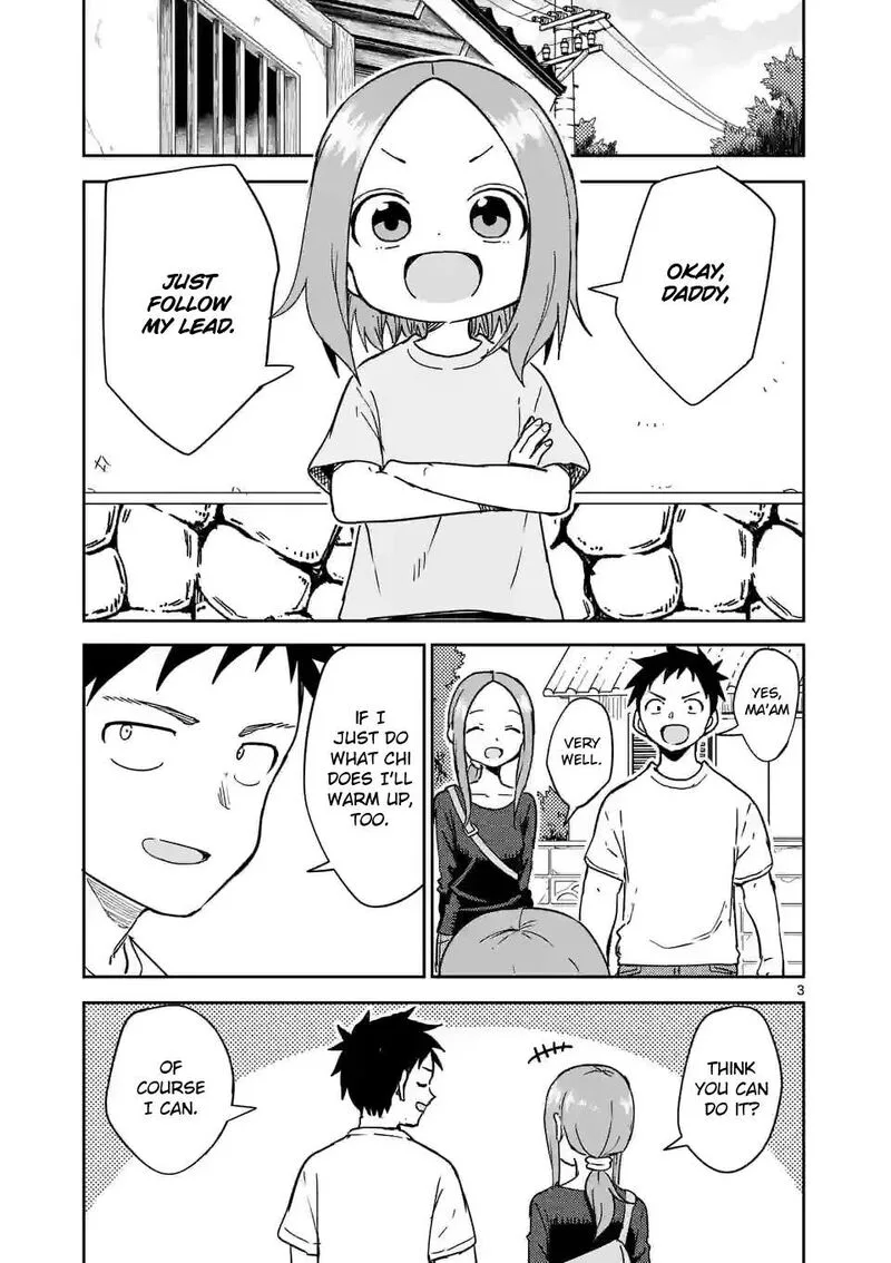 Karakai Jouzu no (Moto) Takagi-san Chapter 297 page 3