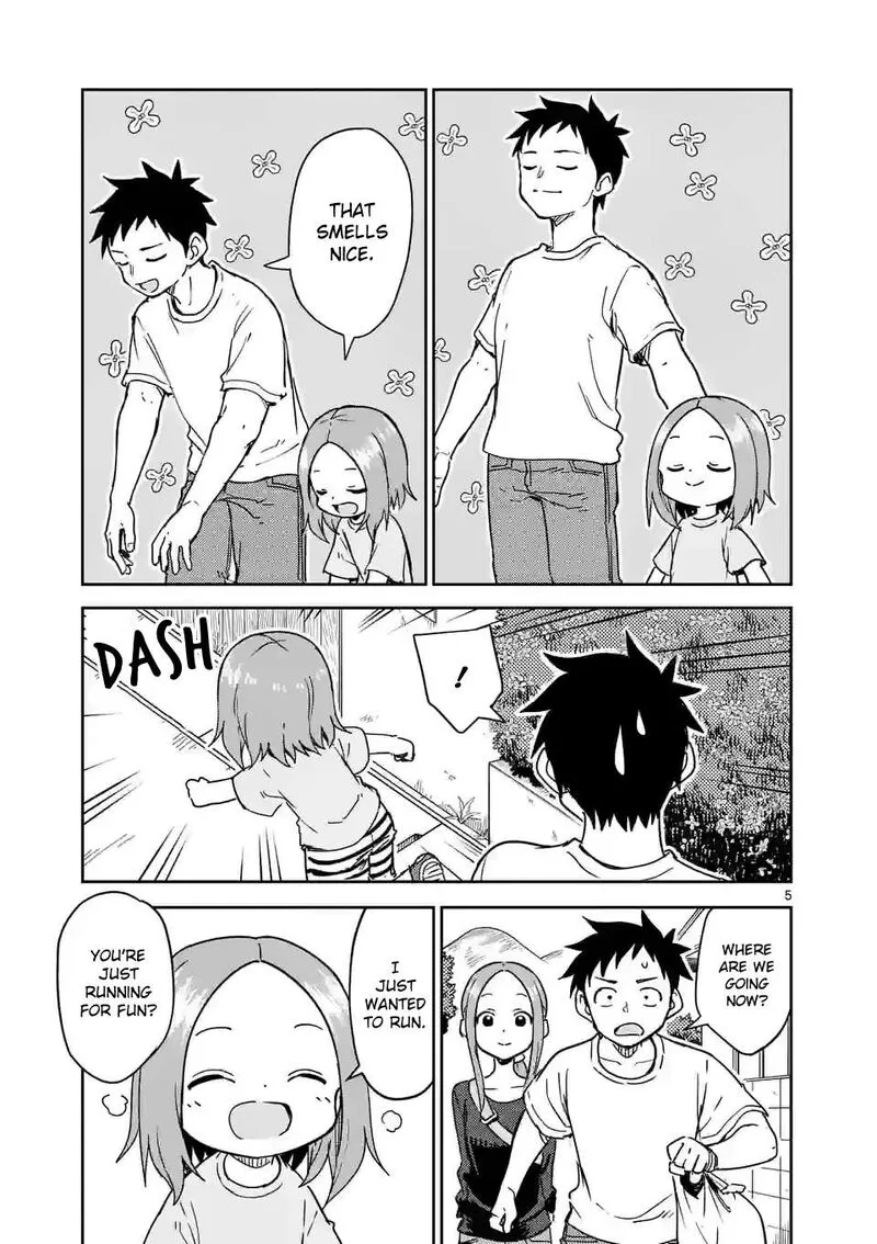 Karakai Jouzu no (Moto) Takagi-san Chapter 297 page 5