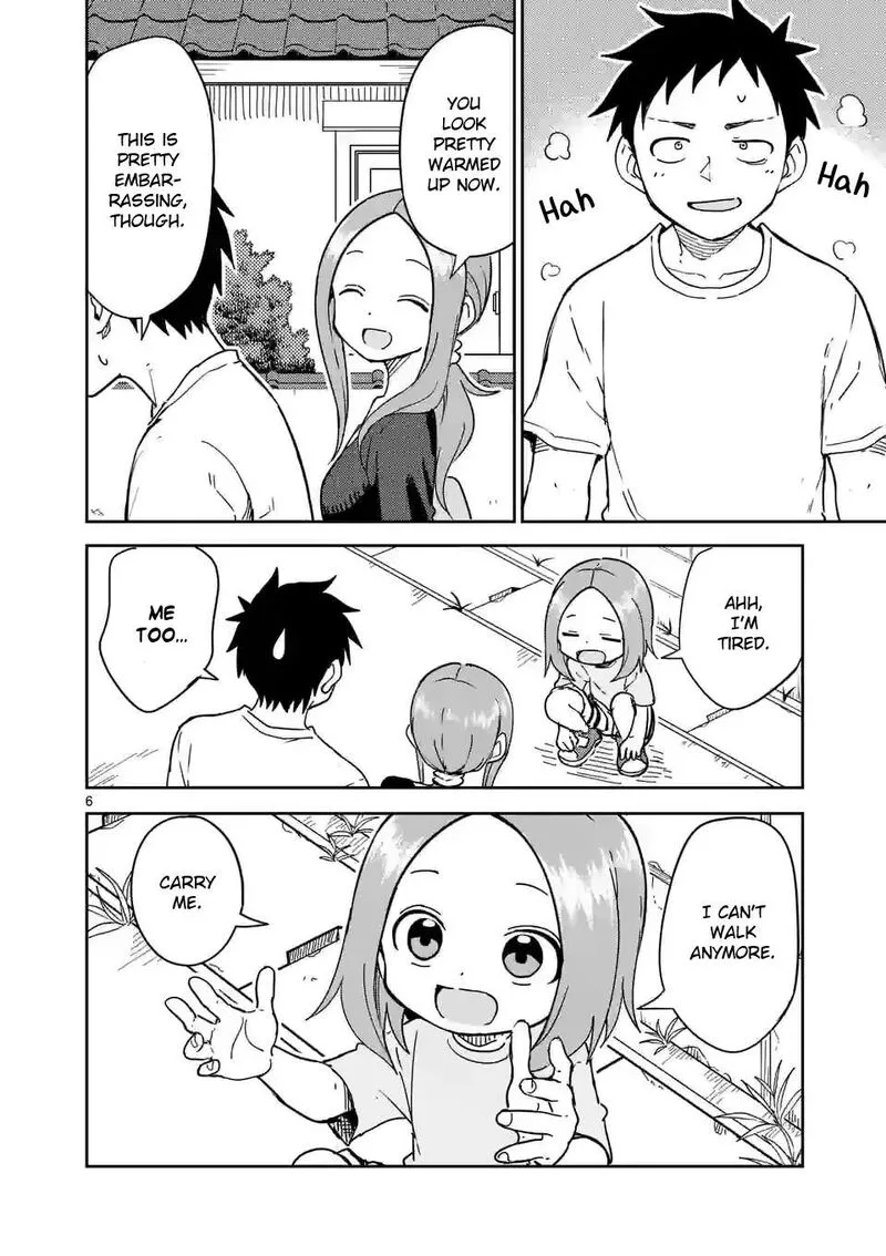 Karakai Jouzu no (Moto) Takagi-san Chapter 297 page 6