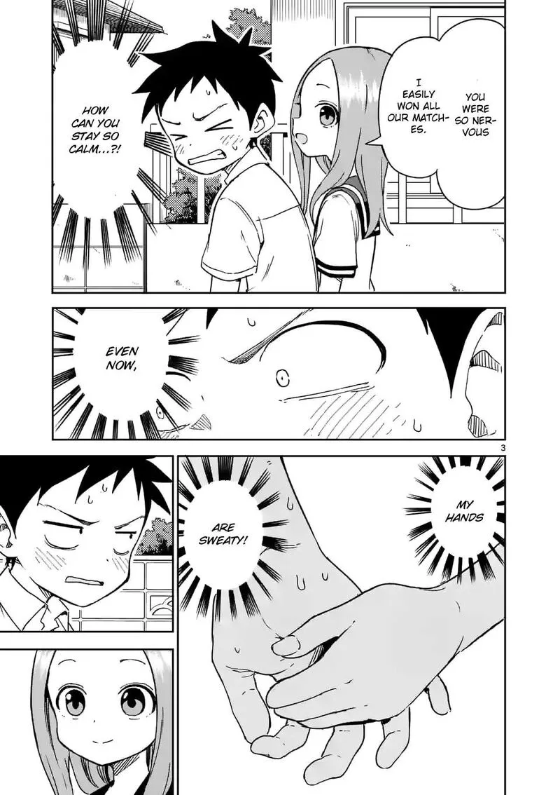 Karakai Jouzu no (Moto) Takagi-san Chapter 299 page 3