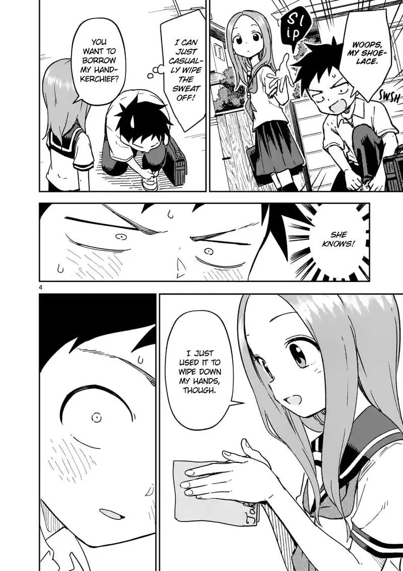 Karakai Jouzu no (Moto) Takagi-san Chapter 299 page 4
