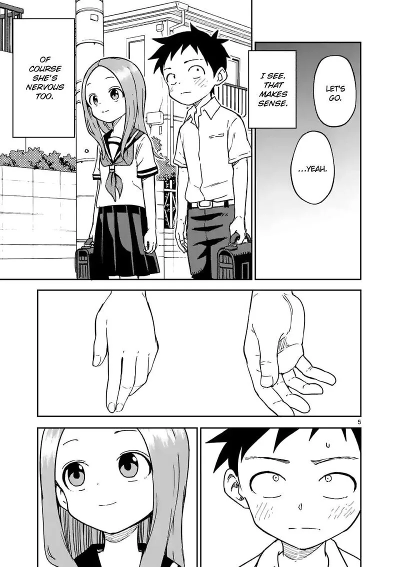 Karakai Jouzu no (Moto) Takagi-san Chapter 299 page 5