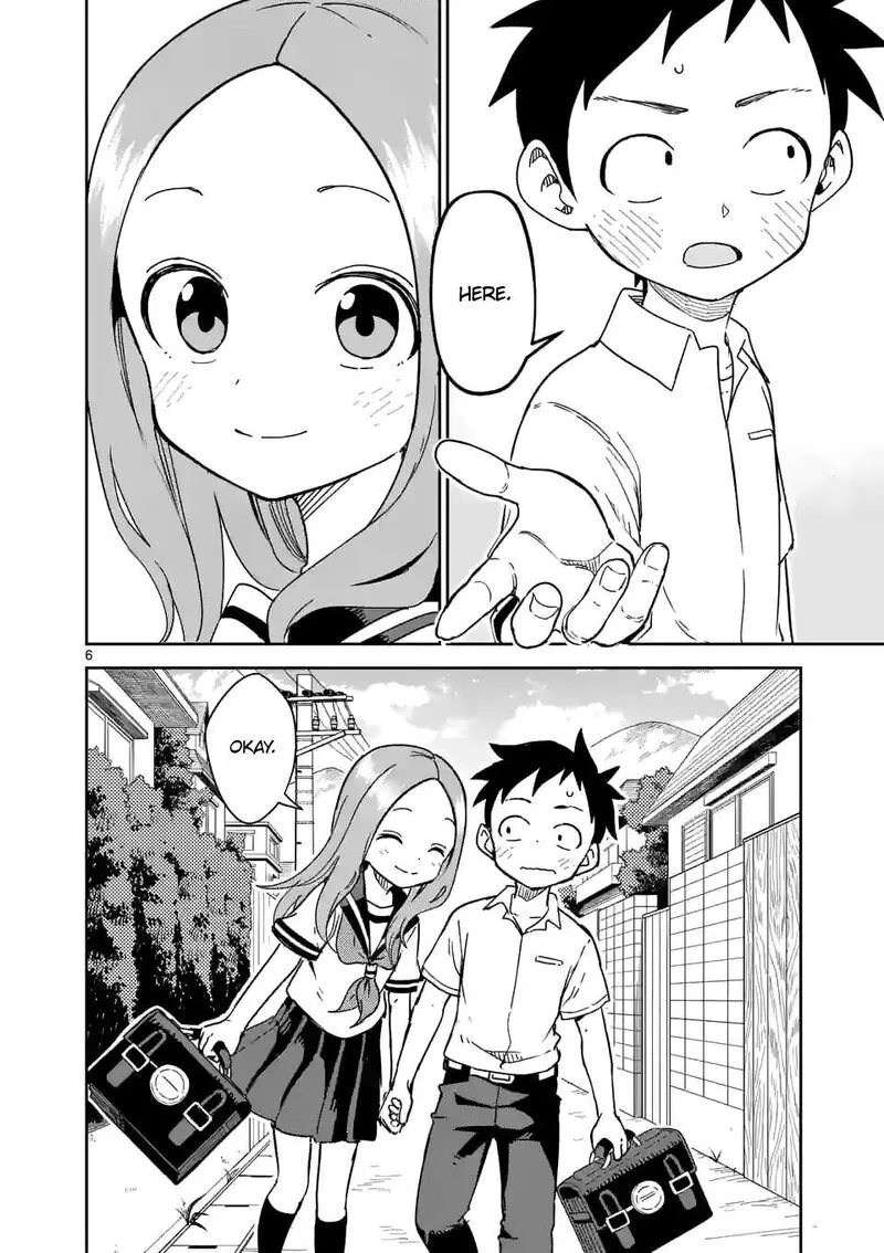Karakai Jouzu no (Moto) Takagi-san Chapter 299 page 6