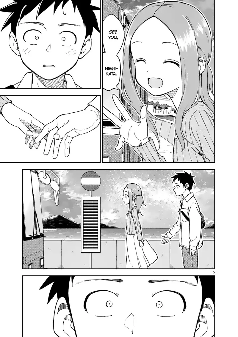Karakai Jouzu no (Moto) Takagi-san Chapter 300 page 5
