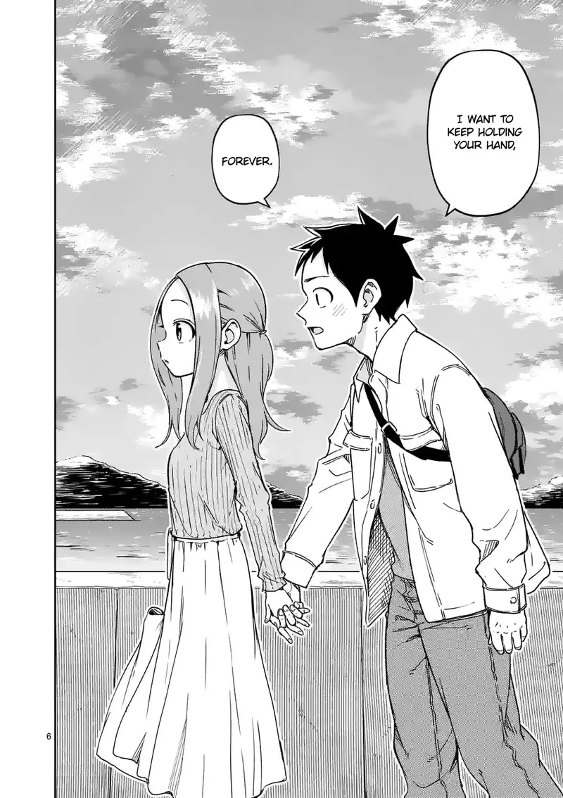 Karakai Jouzu no (Moto) Takagi-san Chapter 300 page 6