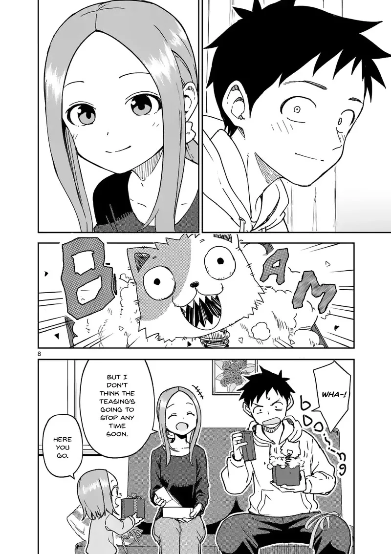 Karakai Jouzu no (Moto) Takagi-san Chapter 301 page 8