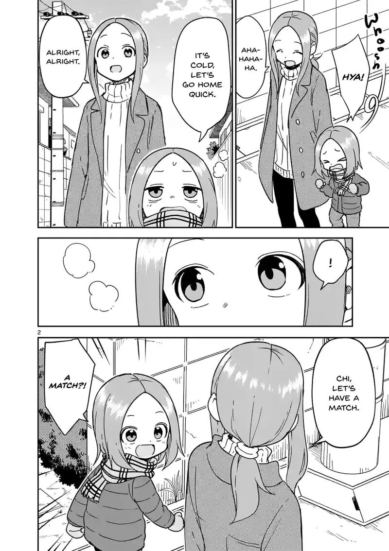 Karakai Jouzu no (Moto) Takagi-san Chapter 302 page 2