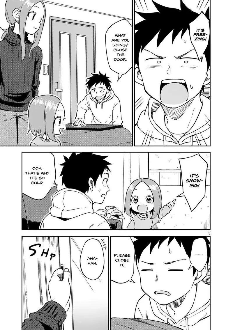 Karakai Jouzu no (Moto) Takagi-san Chapter 303 page 3