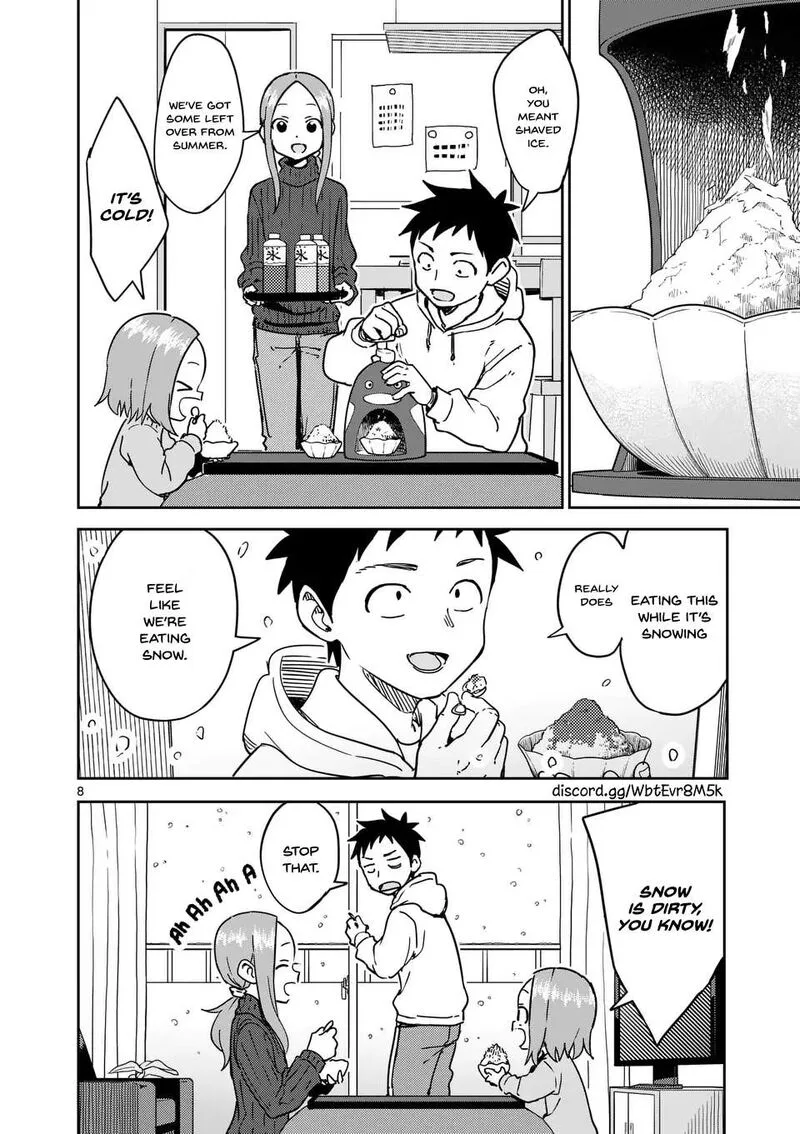 Karakai Jouzu no (Moto) Takagi-san Chapter 303 page 8