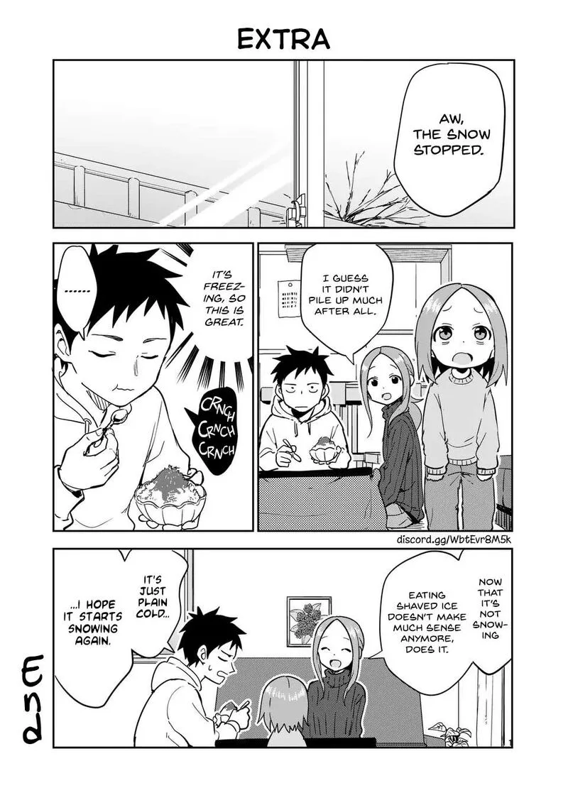 Karakai Jouzu no (Moto) Takagi-san Chapter 304.5 page 1