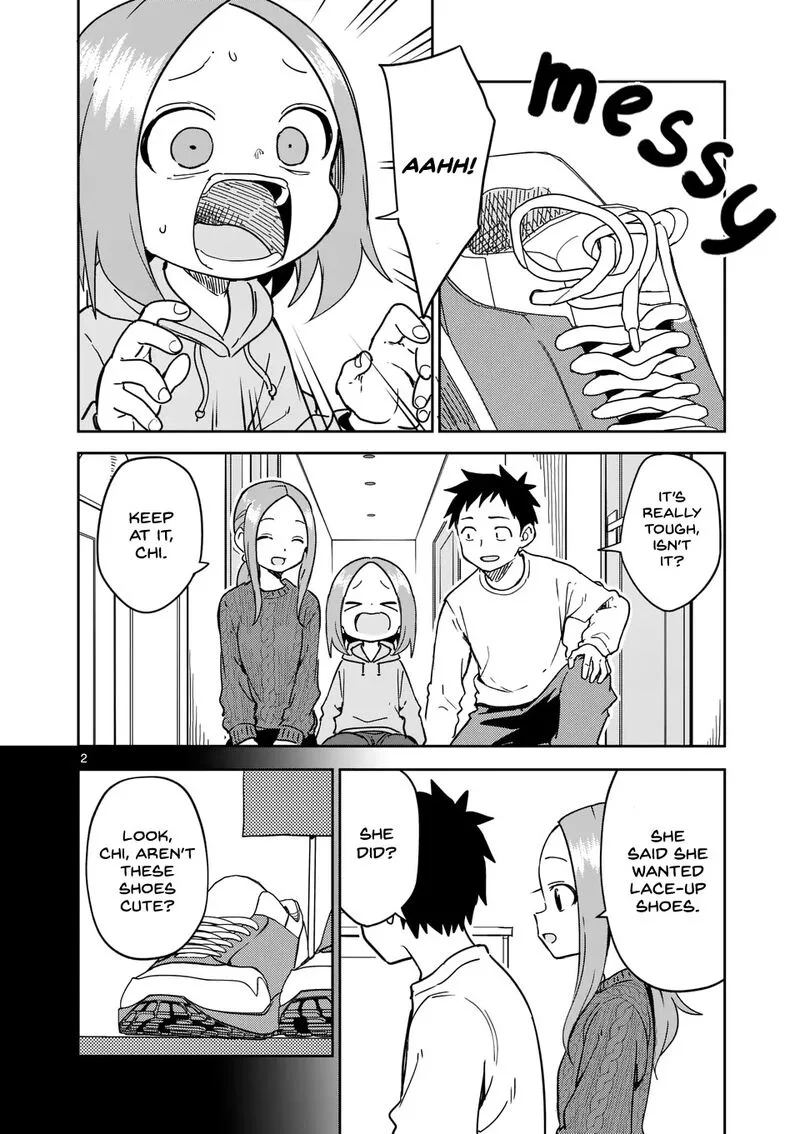 Karakai Jouzu no (Moto) Takagi-san Chapter 304 page 2