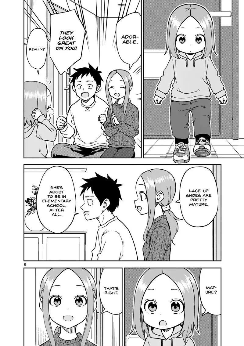 Karakai Jouzu no (Moto) Takagi-san Chapter 304 page 6