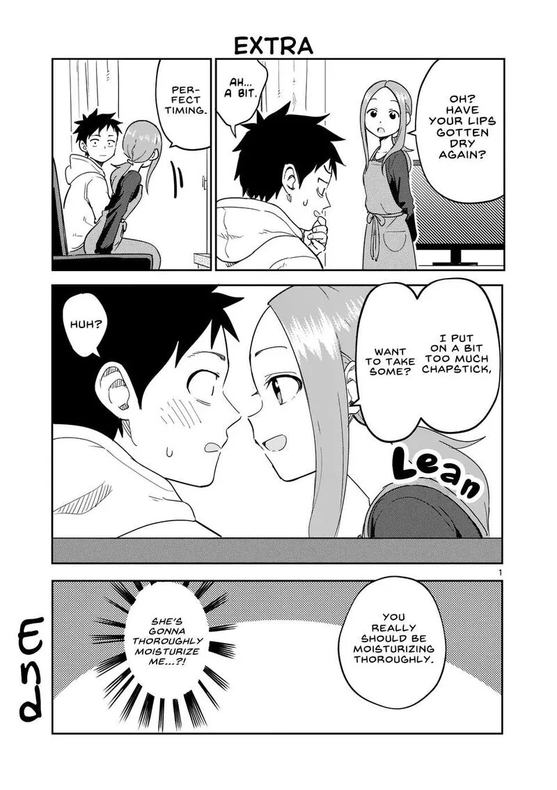 Karakai Jouzu no (Moto) Takagi-san Chapter 306.5 page 1