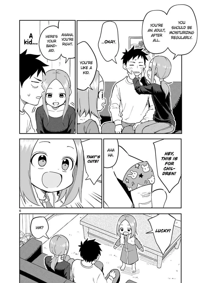 Karakai Jouzu no (Moto) Takagi-san Chapter 306 page 6