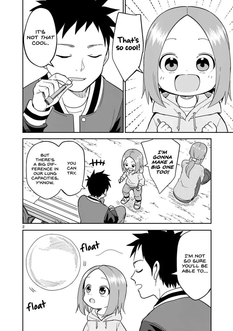 Karakai Jouzu no (Moto) Takagi-san Chapter 307 page 2