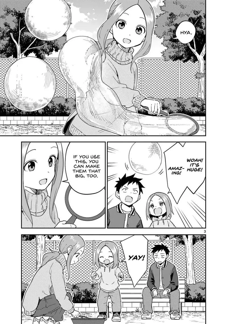 Karakai Jouzu no (Moto) Takagi-san Chapter 307 page 3