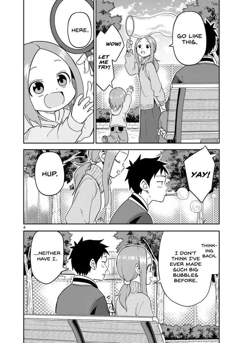 Karakai Jouzu no (Moto) Takagi-san Chapter 307 page 4