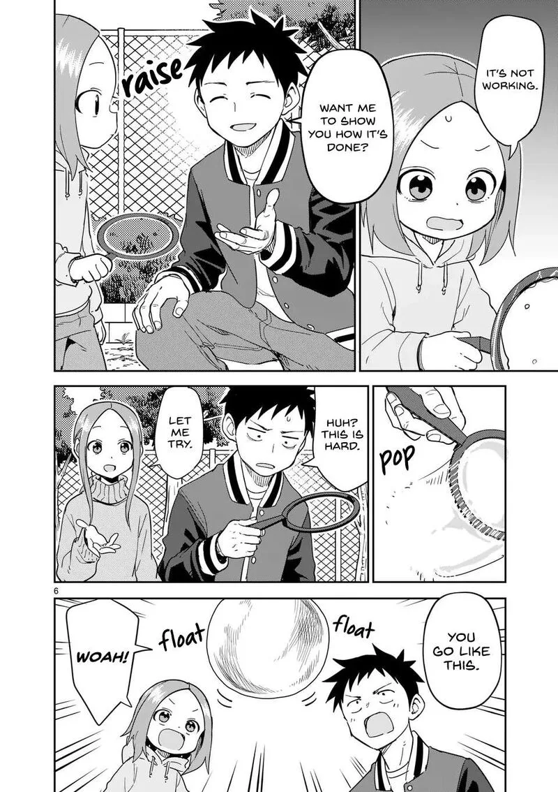 Karakai Jouzu no (Moto) Takagi-san Chapter 307 page 6