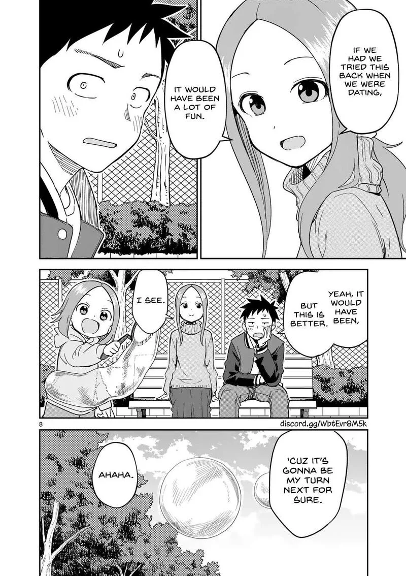 Karakai Jouzu no (Moto) Takagi-san Chapter 307 page 8