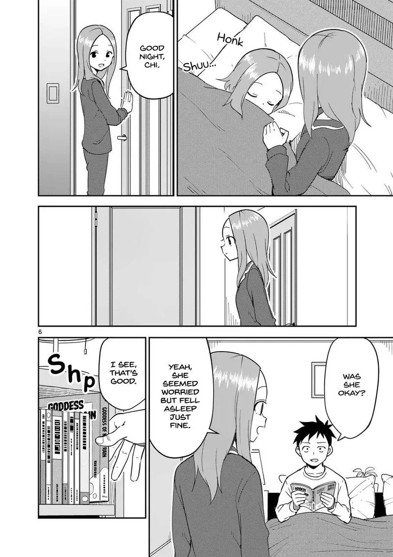 Karakai Jouzu no (Moto) Takagi-san Chapter 308 page 6