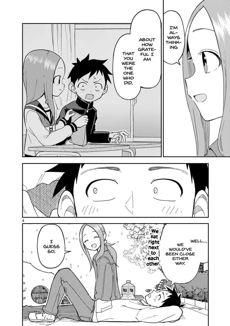 Karakai Jouzu no (Moto) Takagi-san Chapter 309 page 4
