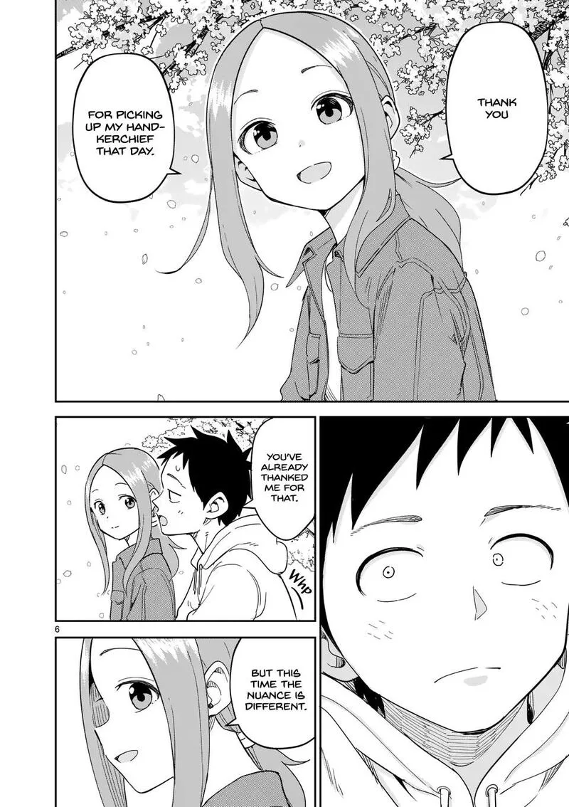 Karakai Jouzu no (Moto) Takagi-san Chapter 309 page 6