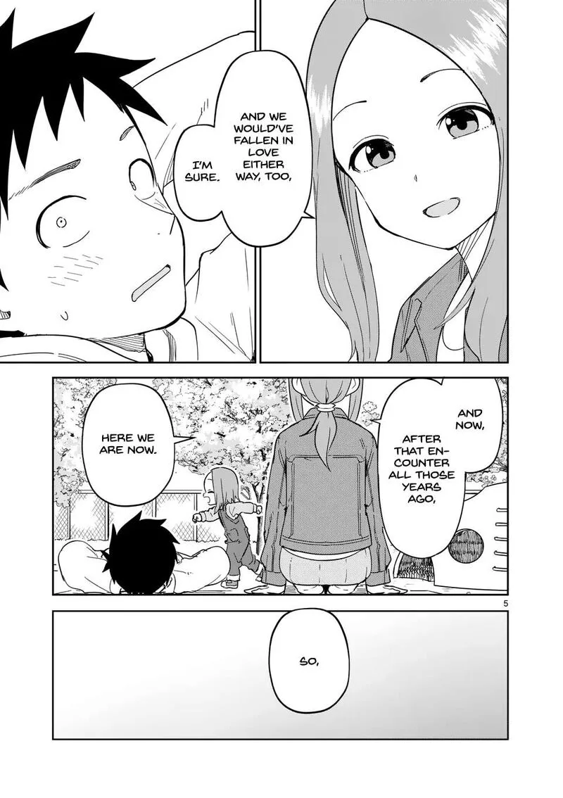 Karakai Jouzu no (Moto) Takagi-san Chapter 309 page 5