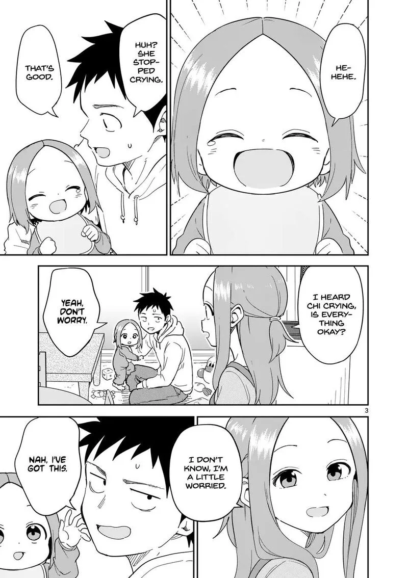 Karakai Jouzu no (Moto) Takagi-san Chapter 310 page 3