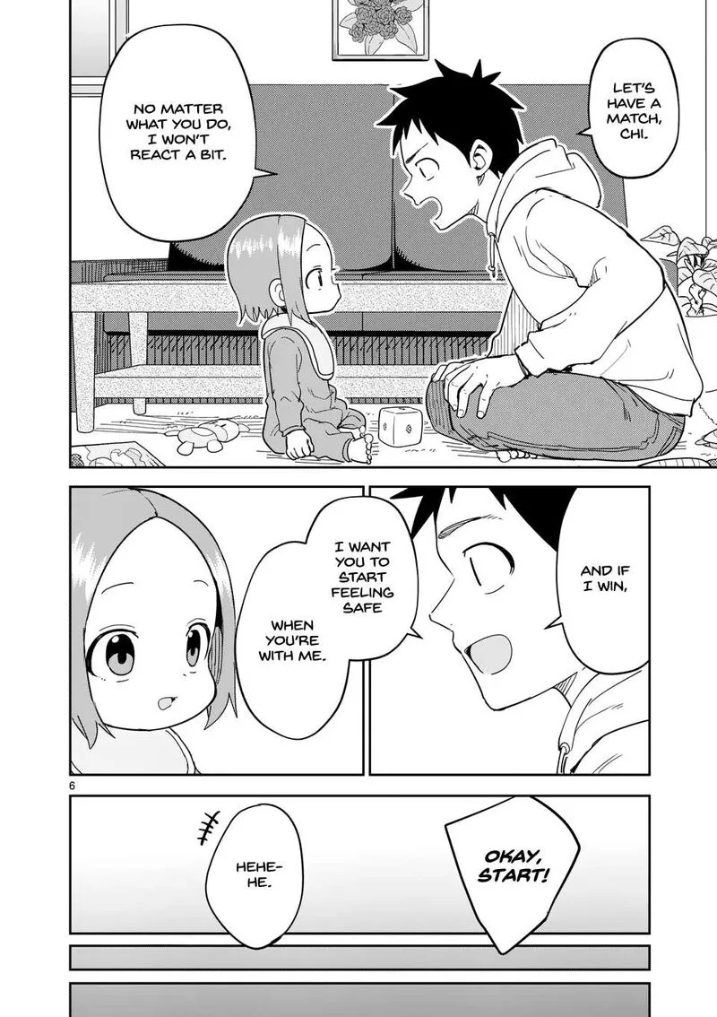 Karakai Jouzu no (Moto) Takagi-san Chapter 310 page 6