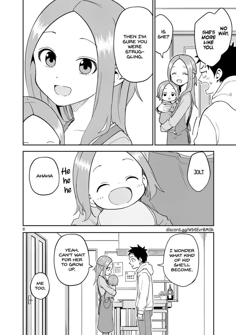 Karakai Jouzu no (Moto) Takagi-san Chapter 310 page 8