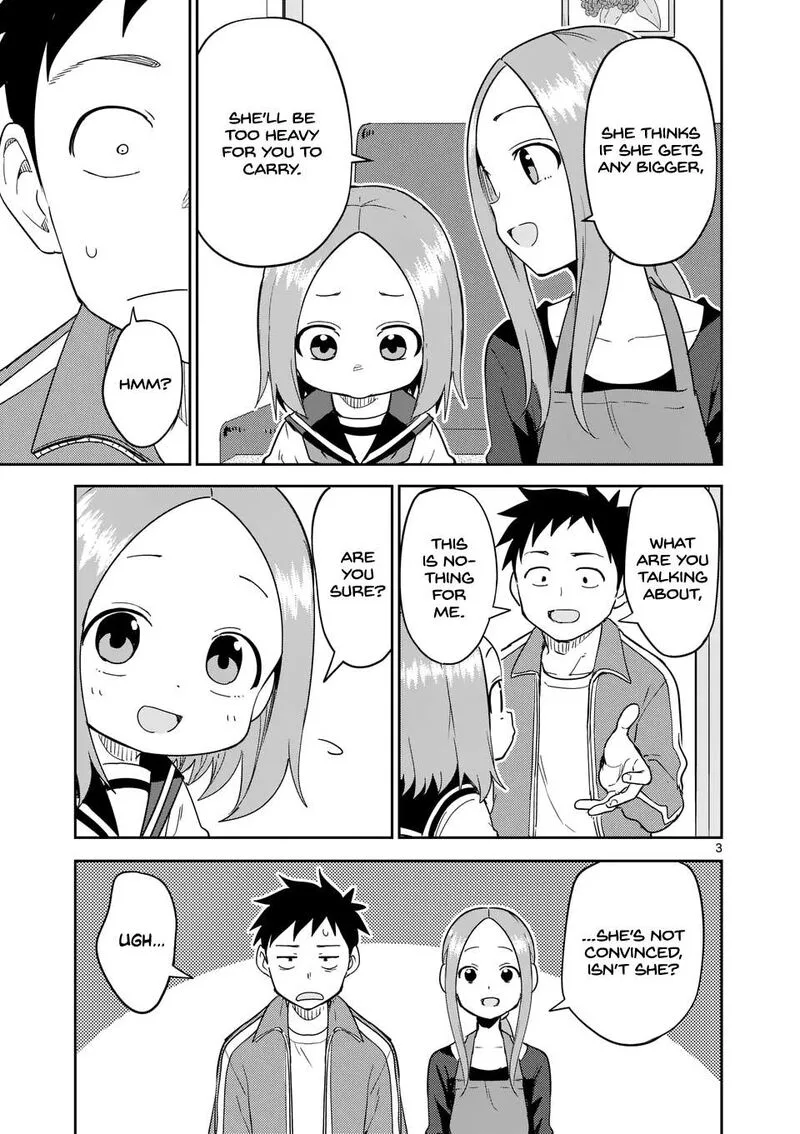 Karakai Jouzu no (Moto) Takagi-san Chapter 311 page 3