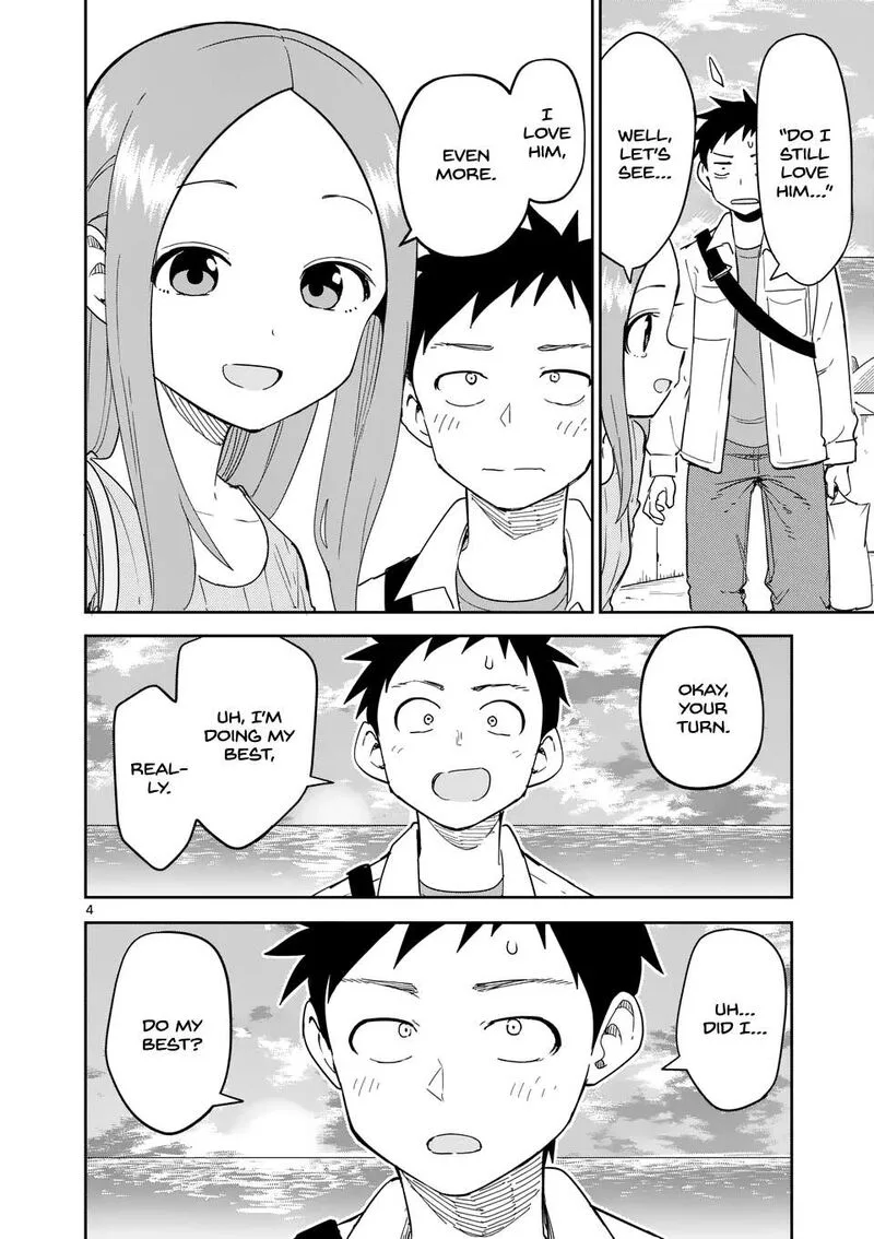 Karakai Jouzu no (Moto) Takagi-san Chapter 312 page 4
