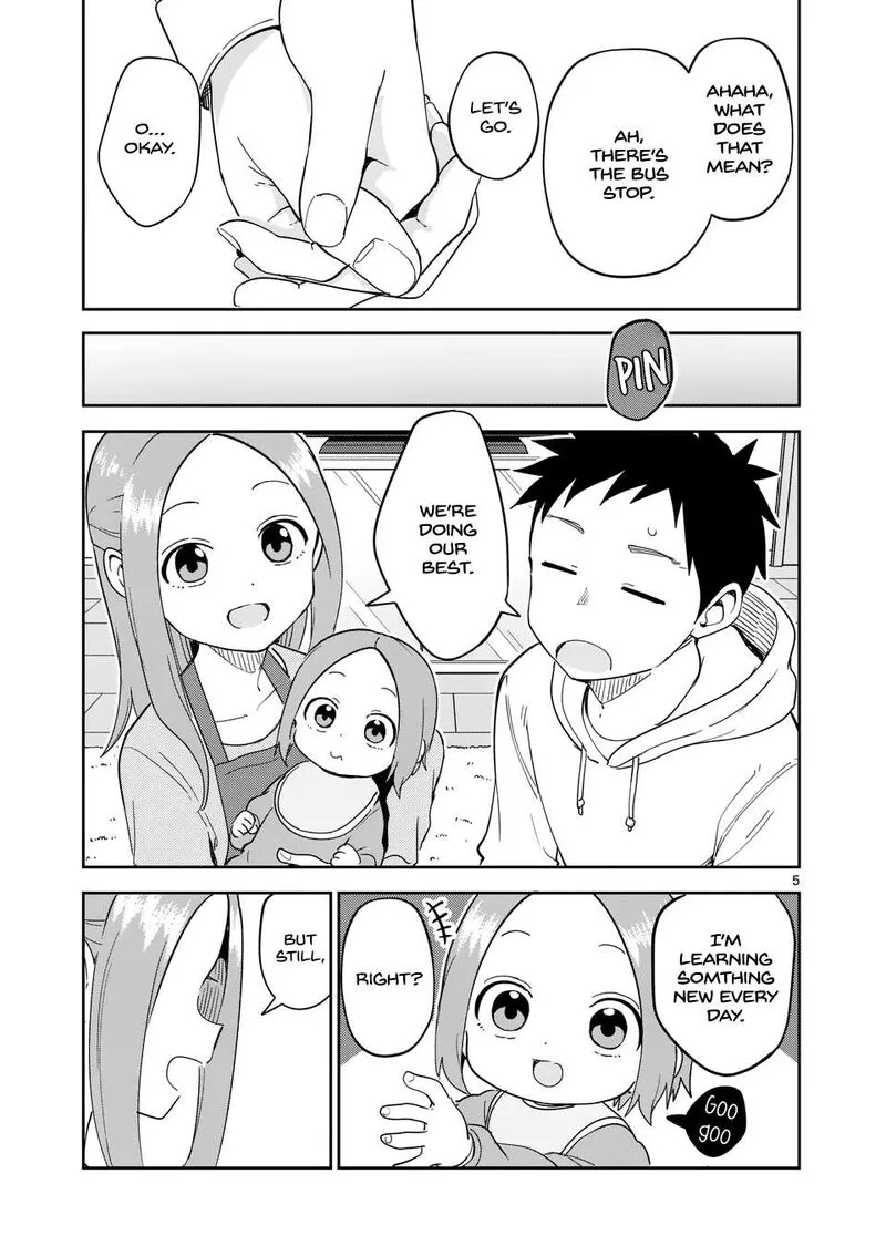 Karakai Jouzu no (Moto) Takagi-san Chapter 312 page 5