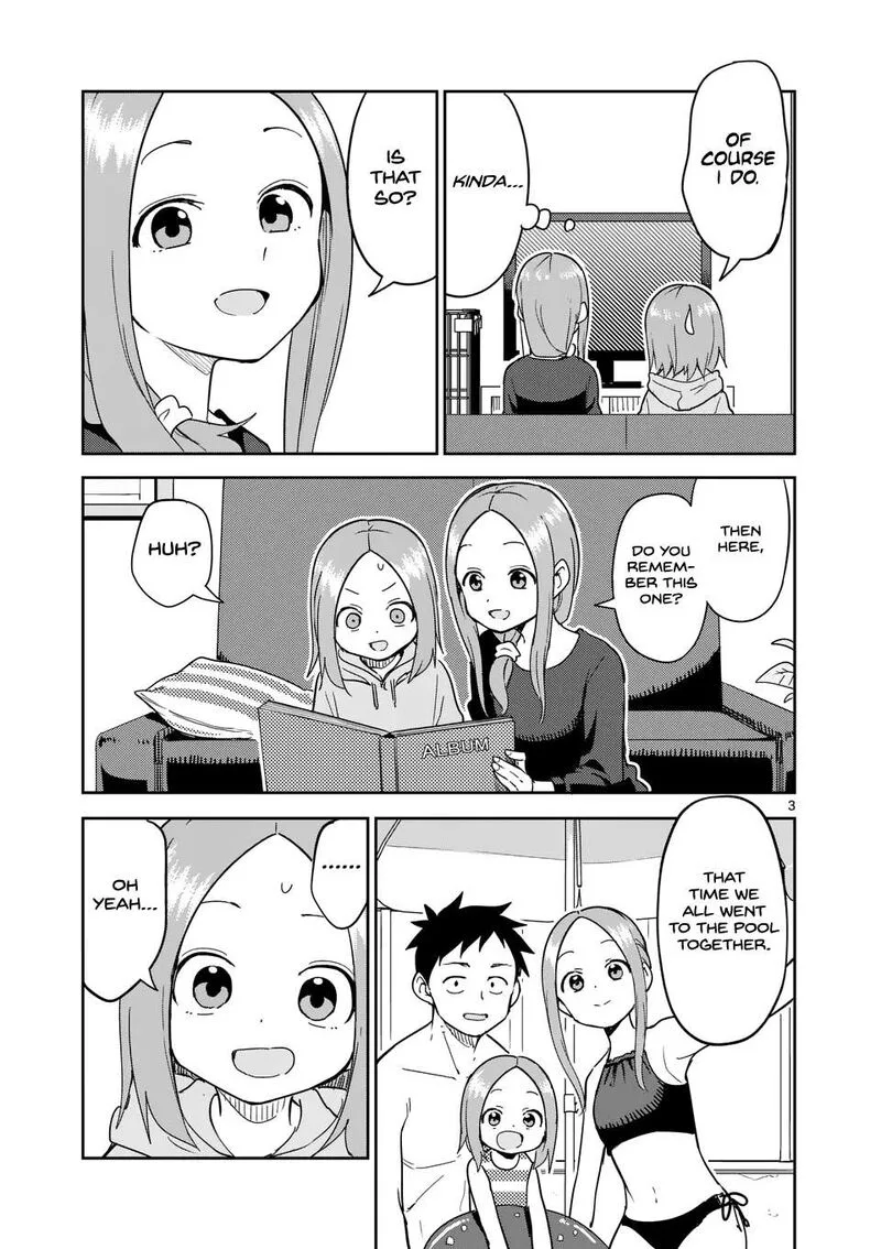 Karakai Jouzu no (Moto) Takagi-san Chapter 313 page 3