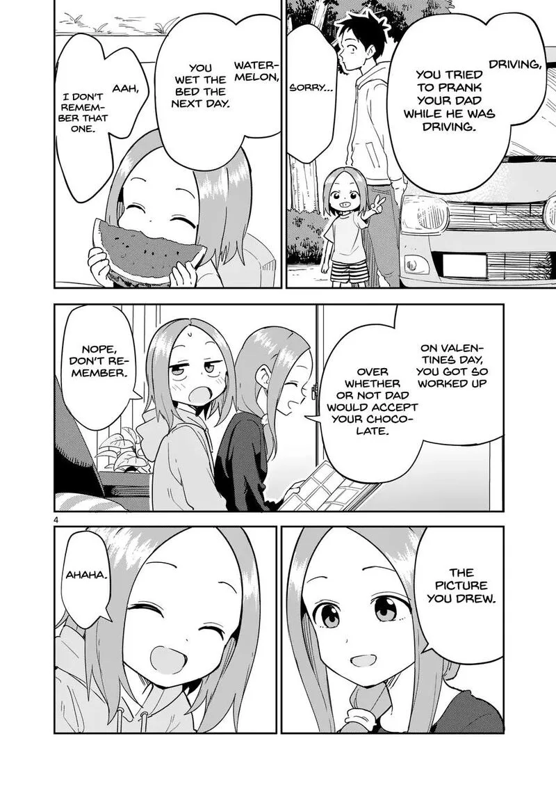 Karakai Jouzu no (Moto) Takagi-san Chapter 313 page 4