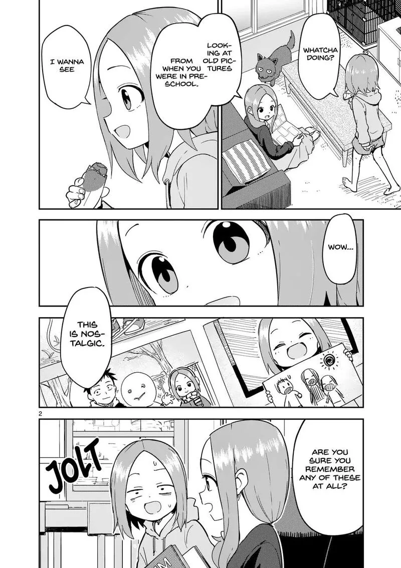Karakai Jouzu no (Moto) Takagi-san Chapter 313 page 2