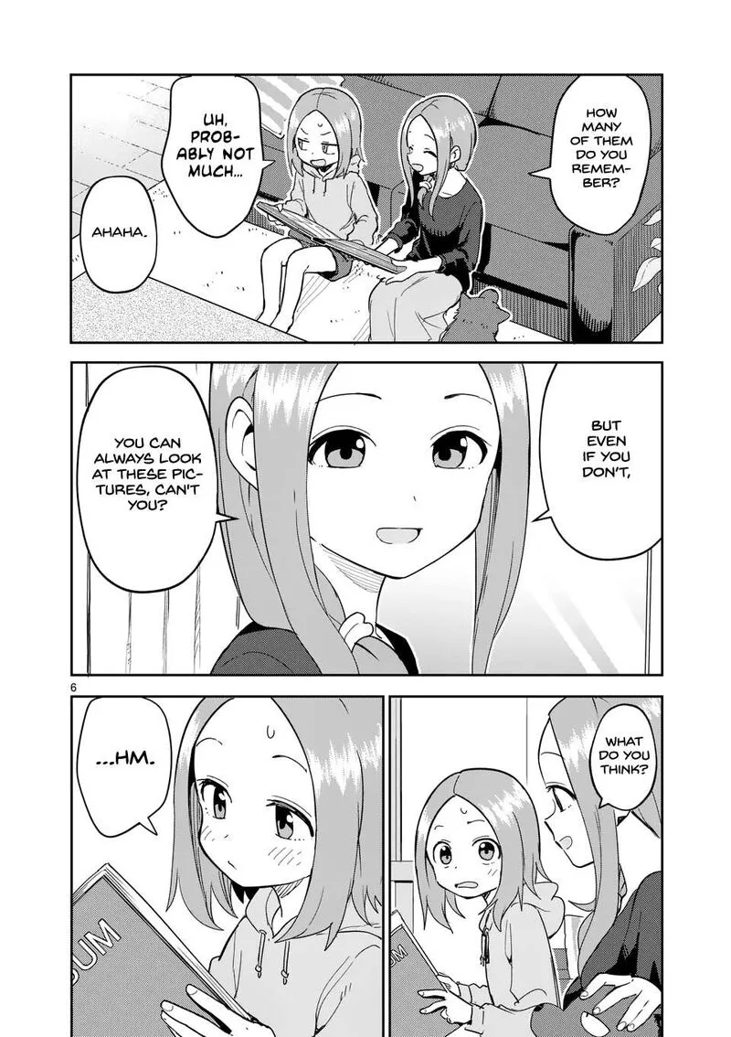 Karakai Jouzu no (Moto) Takagi-san Chapter 313 page 6