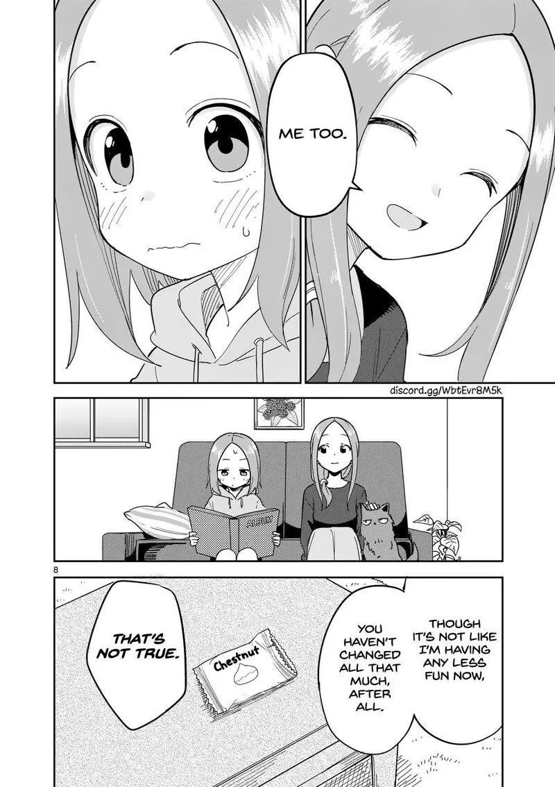 Karakai Jouzu no (Moto) Takagi-san Chapter 313 page 8