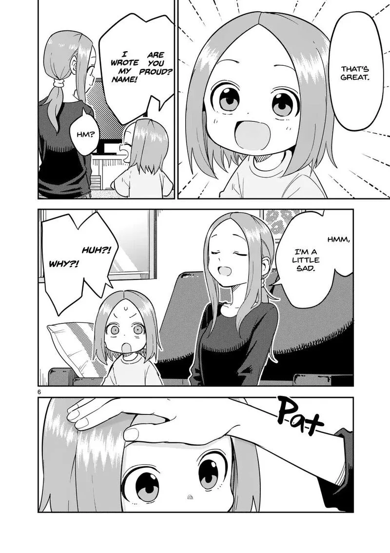 Karakai Jouzu no (Moto) Takagi-san Chapter 314 page 6